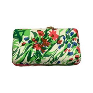 TALBOTS Floral Clutch with Chain Strap
